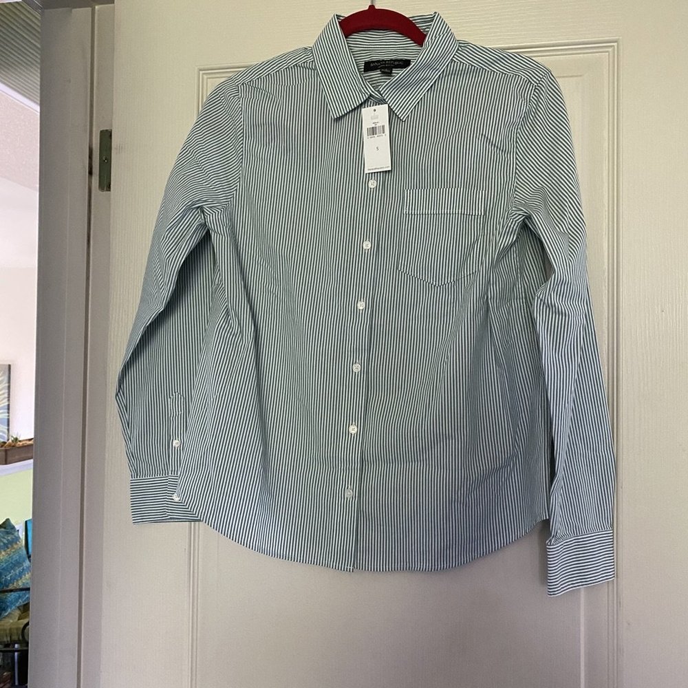 Banana Republic Quinn Boy Fit Striped Shirt